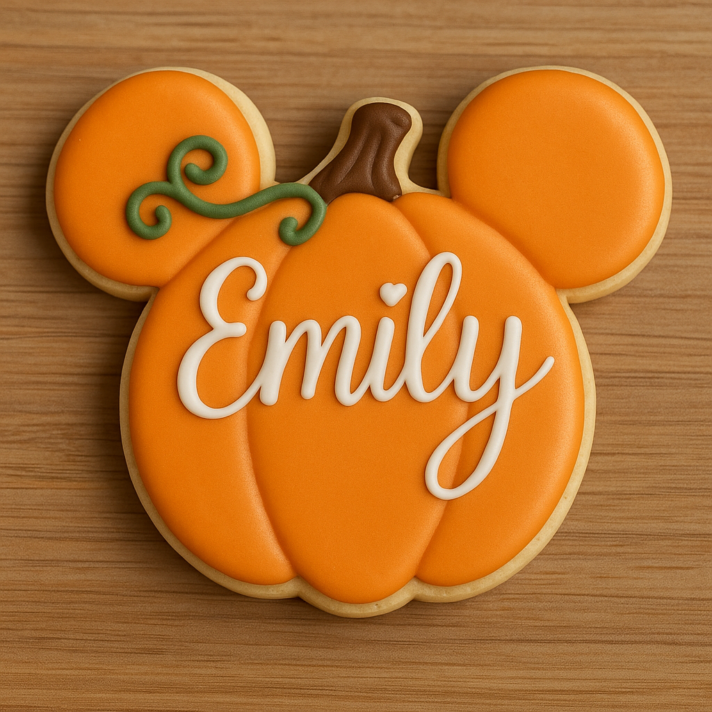 Personalized Thanksgiving Place-Setting Cookies