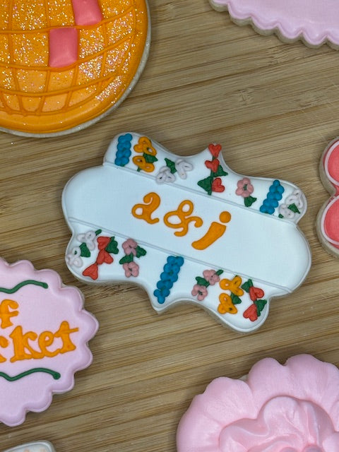 custom bridal shower sugar cookies fresh off the market theme