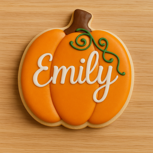 Personalized Thanksgiving Place-Setting Cookies