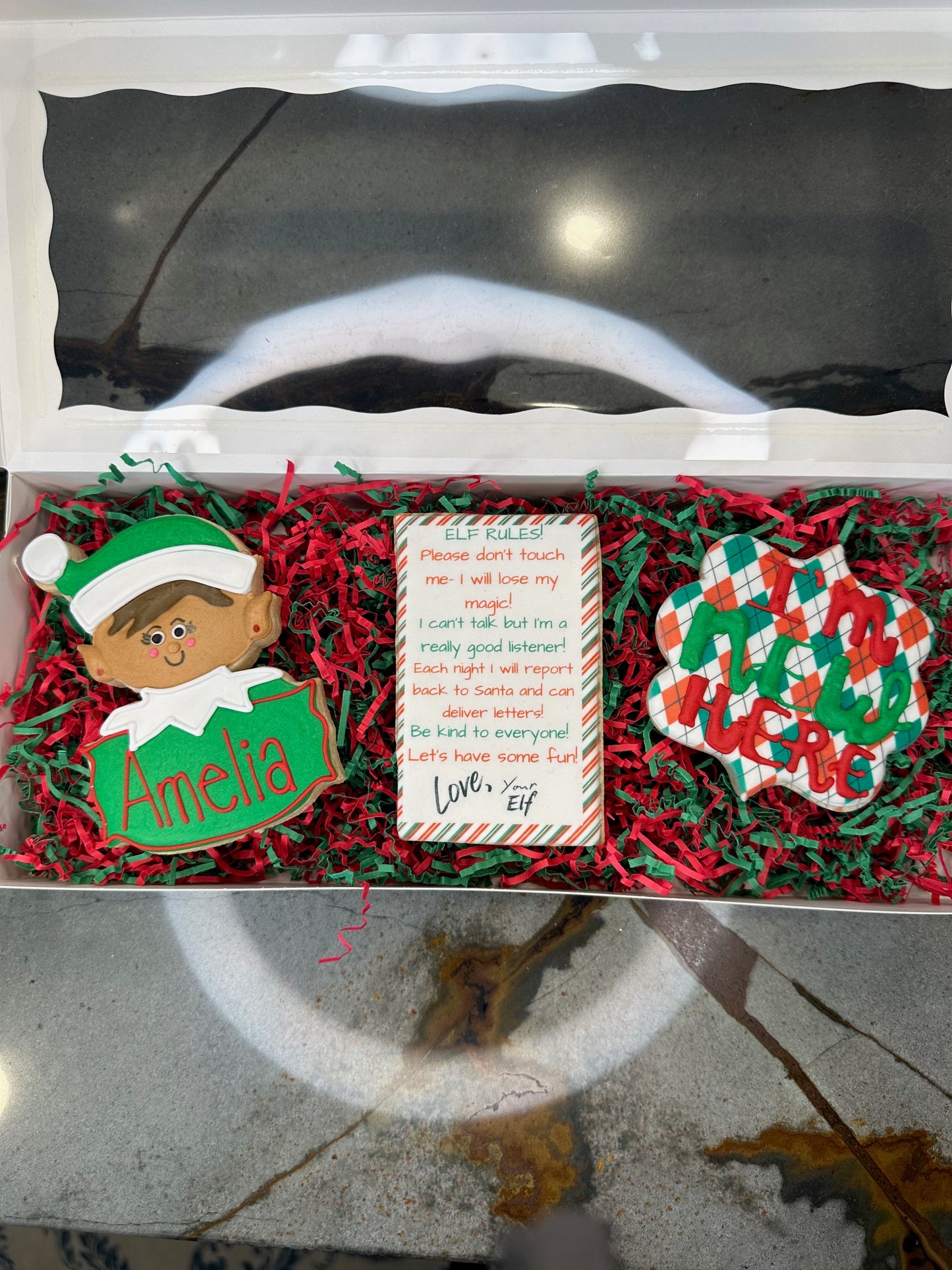 Elf on the Shelf Cookie Sets — “I’m Back” or “I’m New Here”