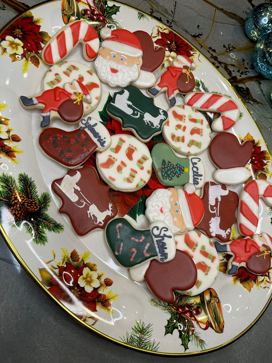 Custom Holiday Sugar Cookies