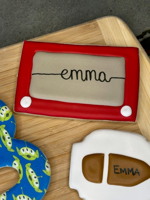 custom birthday sugar cookies toy story themed
