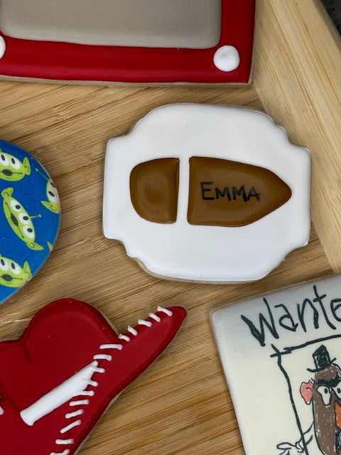 custom birthday sugar cookies toy story themed
